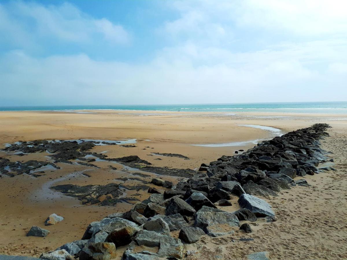 L' Anpeg, Gite Dans Le Cotentin Jusqu'A 8 Personnes Besneville ภายนอก รูปภาพ